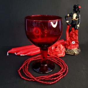 Taça de Oferenda - Vermelha