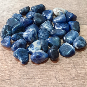 Sodalita Pedra Rolada - Pct c/ 100g