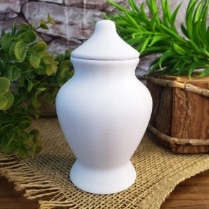 Quartinha de Louça Branca 13cm - Sem Alça