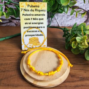 Pulseira 7 Nós da Riqueza