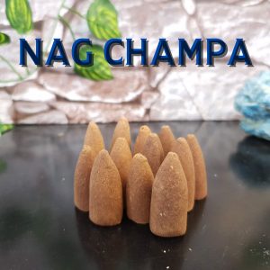 Nag Champa - Incenso Cascata Cone 12 unidades