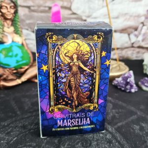 Tarô Os Vitrais de Marselha 78 Cartas - Imagem 4