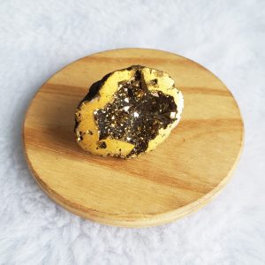 Geodo do Marrocos - Ouro Metalizado