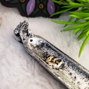 Incensário Barra Mini Sapo - Prata