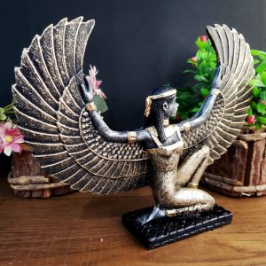 Ísis Asa Aberta PQ 17cm - Ouro Velho - Imagem 3