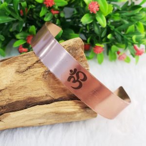 Bracelete de Cobre - Om