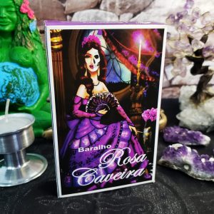Baralho Rosa Caveira 36 Cartas - Magia da Flor - Imagem 4