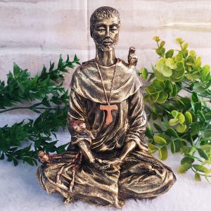 São Francisco Meditando - Ouro Velho