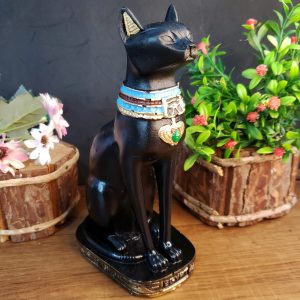 Bastet Sentado GR - Preto - Imagem 3