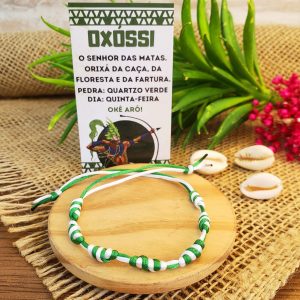 Pulseira Proteção e Axé - Oxóssi