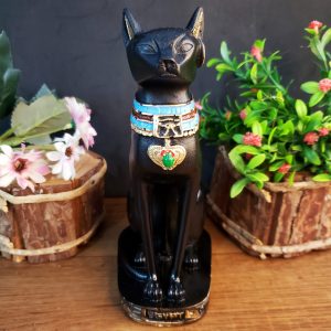 Bastet Sentado GR - Preto