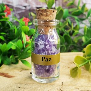 Ametista - Garrafa Talismã da Paz