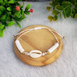 Pulseira de Conchas e Búzio