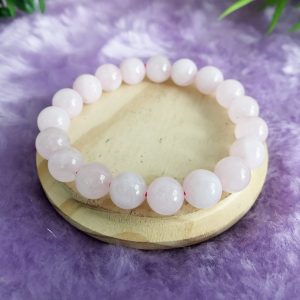 Quartzo Rosa - Pulseira 10mm - Imagem 3