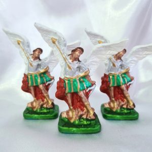 São Miguel Arcanjo - Miniatura em Metal - 3 unidades