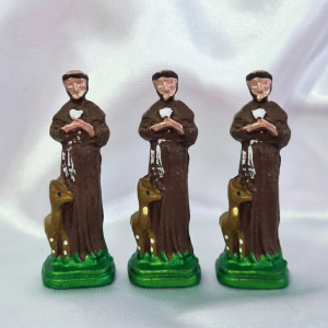 São Francisco Miniatura em Metal - 3 unidades