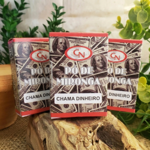 12 Unidades - Chama Dinheiro - Pó de Mironga 9g