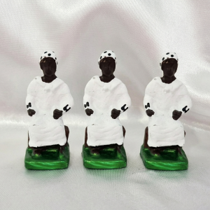Preta Velha Miniatura em Metal - 3 unidades