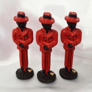 Zé Pelintra Vermelho - Miniatura em Metal - 3 unidades