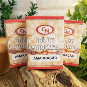 12 Unidades - Amarração - Pó de Mironga 9g
