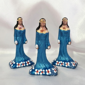 5Iemanjá - Miniatura em Metal - 3 unidades