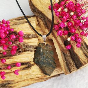 Jaspe Madagascar - Colar Pedra Bruta - Imagem 3