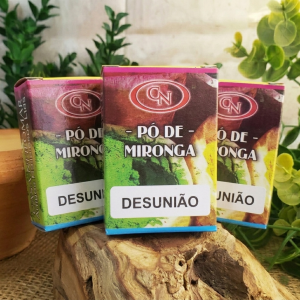 12 Unidades - Desunião - Pó de Mironga 9g