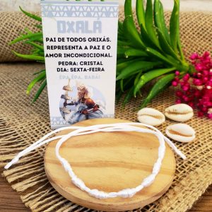 Pulseira Proteção e Axé - Oxalá