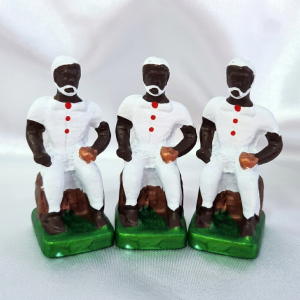 Preto Velho Miniatura em Metal - 3 unidades