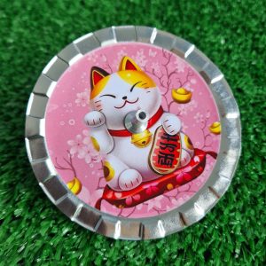Gato Japonês Maneki Neko - Incensário Metal