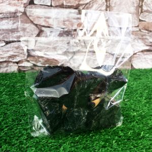 Obsidiana Negra Pedra Bruta- Pct c/ 250gr - Imagem 3