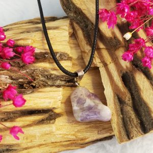 Cacoxinita - Colar Pedra Rolada