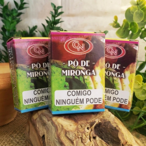 12 Unidades - Comigo Ninguém Pode - Pó de Mironga 9g