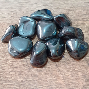 Hematita Pedra Rolada - Pct c/ 100g