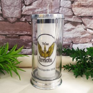 Castiçal de Vidro P/ Vela Votiva