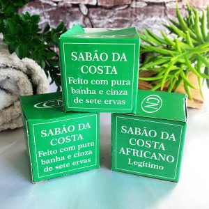 12 unidades - Sabão da Costa Africano