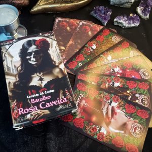 Baralho Rosa Caveira 36 Cartas