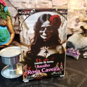 Baralho Rosa Caveira 36 Cartas - Imagem 3