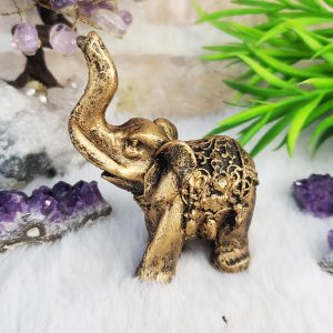 Elefante Indiano Mini - Ouro Velho