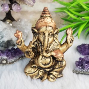 Ganesha Mini 7cm - Ouro Velho