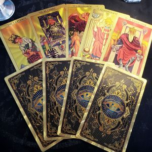 Tarô Dourado de Waite - O Louco 78 Cartas - Imagem 3