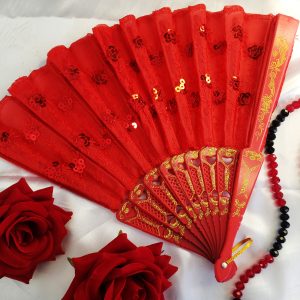 Leque - Vermelho