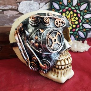 Crânio Monóculo Steam Punk - Imagem 3