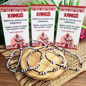 Pulseira Proteção e Axé - Xangô - 12 unidades