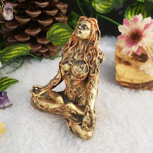 Deusa Gaia Mini - Dourada - Imagem 3