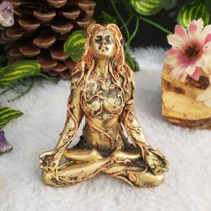 Deusa Gaia Mini - Dourada