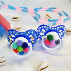 Kit Chupeta de Erê - Azul - 5 peças - Imagem 3