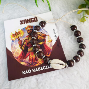Xangô - Tornozeleira/Pulseira c/ Búzio