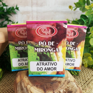 12 Unidades - Atrativo do Amor - Pó de Mironga 9g