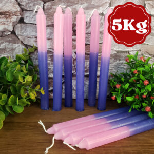 Vela Palito Rosa/Azul 5kg